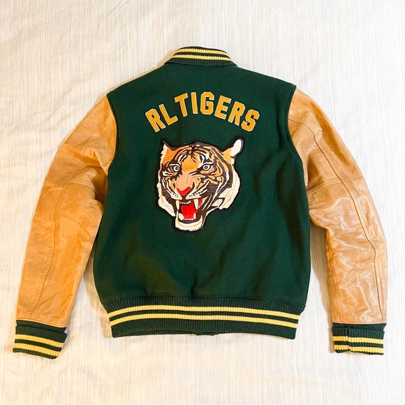 Polo Ralph Lauren Letterman TIGER Varsity Jacket- Limited Edition 🔥🔥🔥😳 - Picture 8 of 15